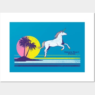 Unicorn Beach Posters and Art